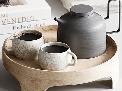 茶具 茶具摆件 茶壶 茶杯 茶盘 民宿摆件