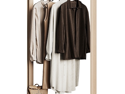 衣服 衣架衣服鞋包集合 衣服 衣架