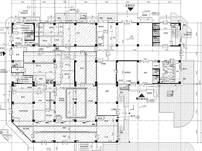 现代医院建筑 医院教学后勤楼 施工图