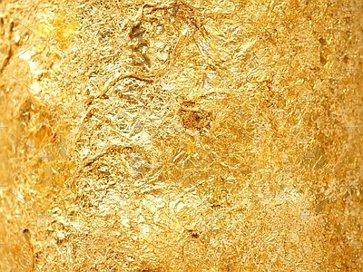 现代新中式金箔银箔 金属肌理