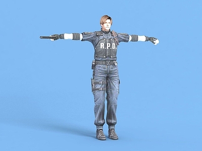 现代虚拟人物 LeonScottKennedy