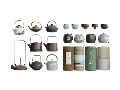 茶具 茶壶 茶杯 茶具 茶叶罐