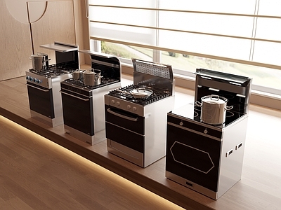 家用电器组合 集成灶 集成灶组合 炉具 电饭煲