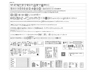 现代综合家具图库 公司设计图例 施工图