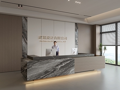 现代前台 公司前台 民宿前台 美容院前台 酒店前台