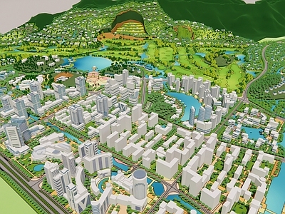 沙盘 沙盘城市