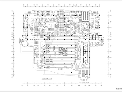 现代医院 大型医院门诊楼 平面方案 施工图