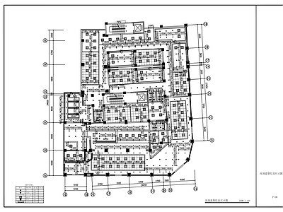 现代其他商业空间 澄J中C镇银行施 施工图
