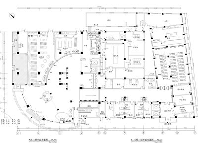 现代医院 大型综合医院 医院门诊 手术室 病房 施工图