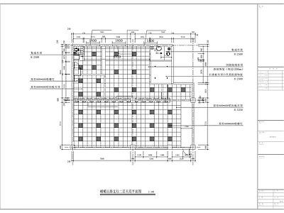 现代其他商业空间 峨眉山支行 施工图
