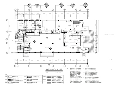 现代其他商业空间 华R湘J银行分行 施工图