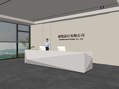 现代前台 民宿前台 公司前台 美容院前台
