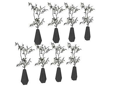 盆栽 植物摆件