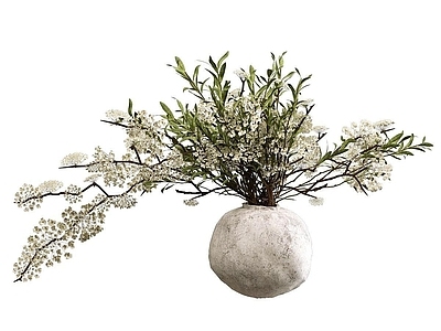 侘寂中古花艺 花艺 花瓶 摆件