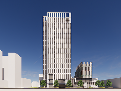 现代其他商业建筑 超高层商业综合体