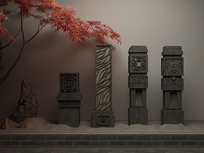 现代其他景观小品 园艺小品
