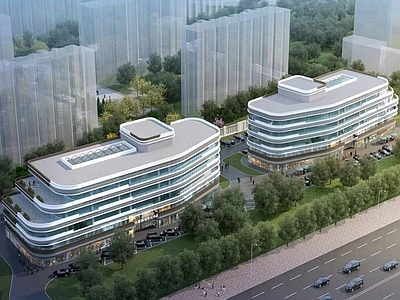 现代办公楼建筑 多层办公楼全套施 办公 施工图
