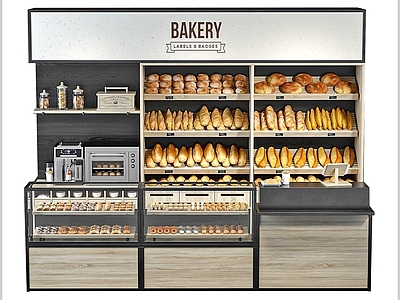 美式欧式甜品面包店 面包展示柜 面包保险柜 面包货柜 面包店设备 面包