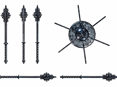 军事器材 狼牙棒 狼牙棒武器 中世纪武器 冷兵器狼牙棒
