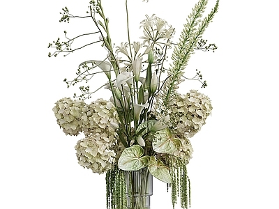 现代新中式花艺 花瓶 花艺 花束