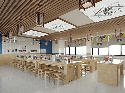 现代教室 手工教室 美术教室 工艺美术