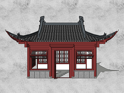 中式其他商业建筑 古建筑