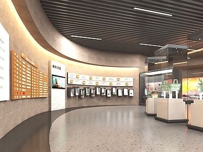 现代博物馆 展厅
