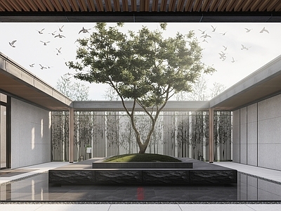 现代滨水景观 示范区