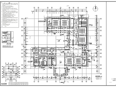 现代学校建筑 小学教学楼建筑 方案 施工图