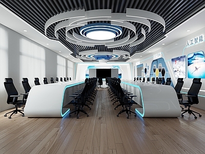 现代教室 现代教室 科技展厅 工艺美术