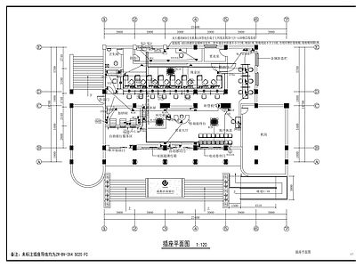 现代其他商业空间 农S银行营业厅 施工图