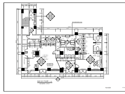 现代其他商业空间 中G农Y银支行 施工图