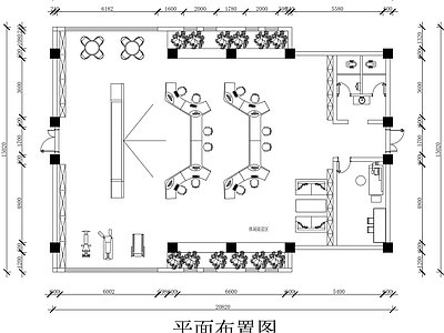 监控室 指挥中心平面图 企业指挥中心平面 监控室平面图 施工图