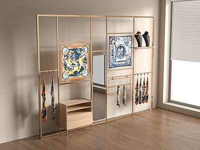 展架 展架 现代丝巾展示架