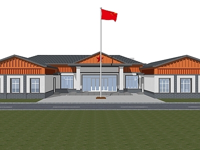 新中式办公楼 新中式办公楼 活动中心