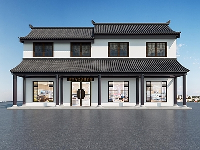 中式古建 古建 门头