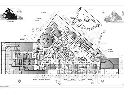 侘寂超市 7000m² 施工图