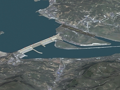 现代其他公共建筑 三峡大坝 三峡水电站