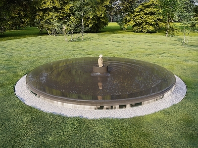 现代禅意水景 禅意水景 水景 景观水景 创意水景