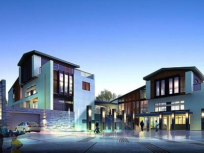 现代鸟瞰规划 城市建筑规划