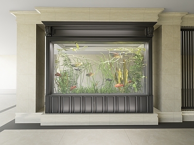 法式欧式鱼缸 法式鱼缸 鱼缸 法式