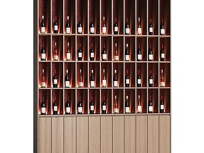 新中式原木酒柜 吧台酒柜 展示柜 装饰柜 书柜 实木柜