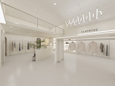 奶油侘寂服装店 女装店 鞋店 奶油