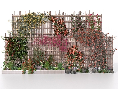 现代藤蔓 藤蔓 植物墙 花卉墙