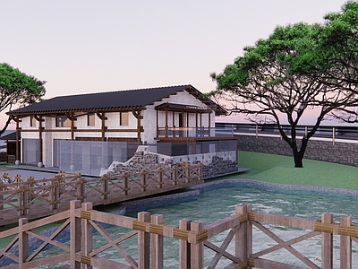 新中式现代其他农业建筑 乡村民宿