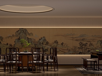 新中式包厢 餐厅包厢 会所包厢 酒店包厢