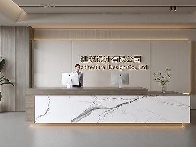 现代前台 民宿前台 弧形前台 服务台 酒吧前台 美容院前台