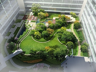 现代鸟瞰规划 城市建筑规划