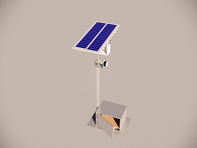 其他工业设备 太阳能跟踪器结构 太阳能发电板
