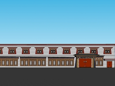 欧式美式商场 藏式博物馆 藏式唐卡馆 藏式展馆 藏式展厅 藏式装修